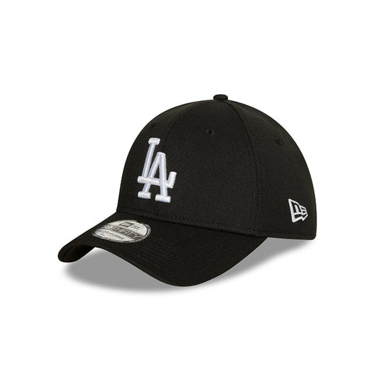 NEW ERA Los Angeles Dodgers 39THIRTY Stretch Fit Cap - Black/White