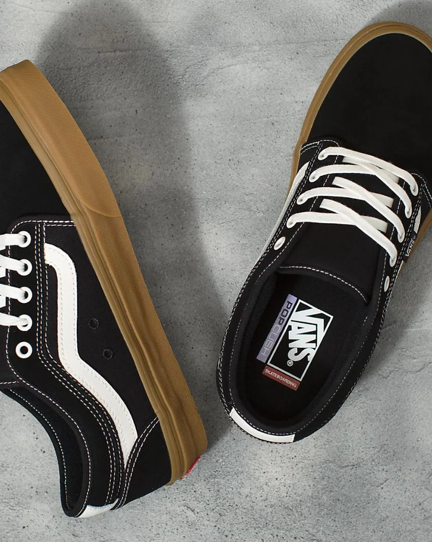 VANS Skate Chukka Low Shoe - Black/Gum