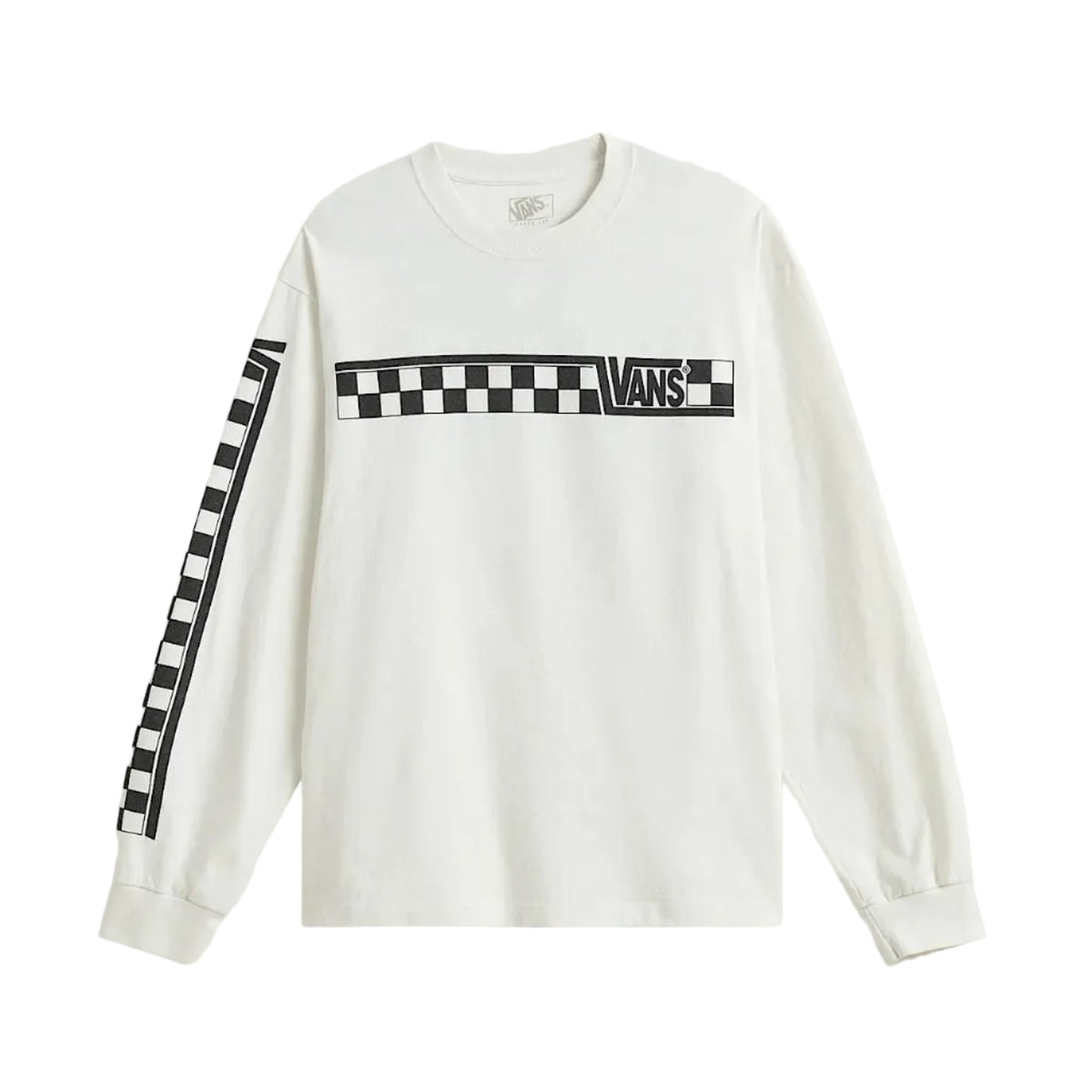 VANS Racing L/S Tee - Marshmallow