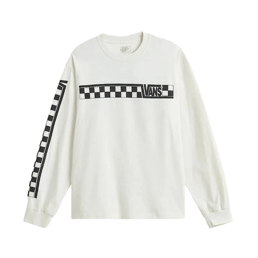 VANS Racing L/S Tee - Marshmallow