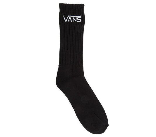 VANS Classic Crew 3pk Socks - Black - VENUE.