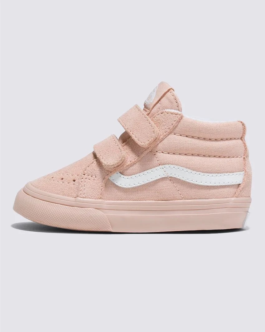 VANS Sk8-Mid Reissue V Infant Shoe - Pastel Mono Rose Smoke