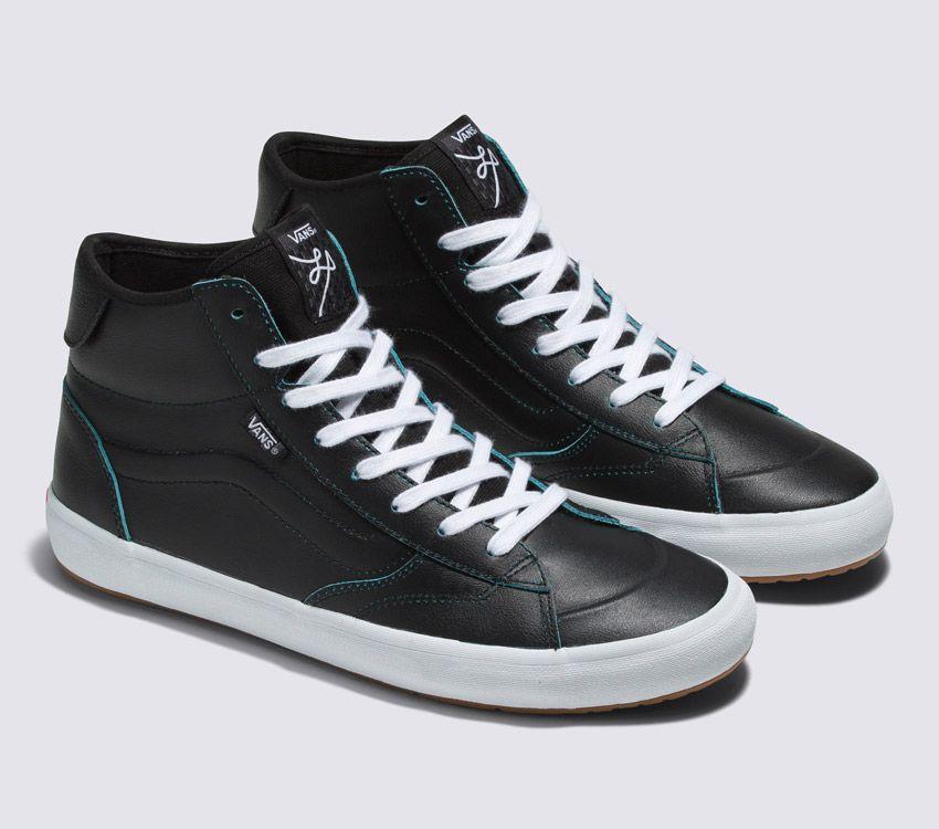 VANS The Lizzie Hi Shoe - Black/Blue - VENUE.