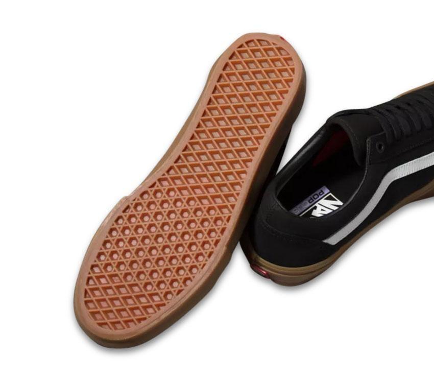 VANS Skate Old Skool Shoe - Black/Gum - VENUE.