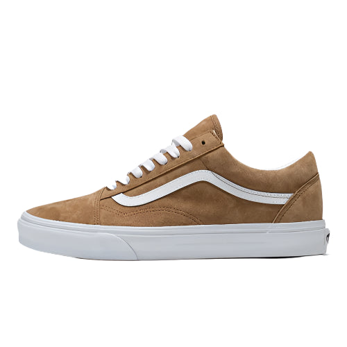 VANS Old Skool Shoe - Pig Suede/Tobacco Brown