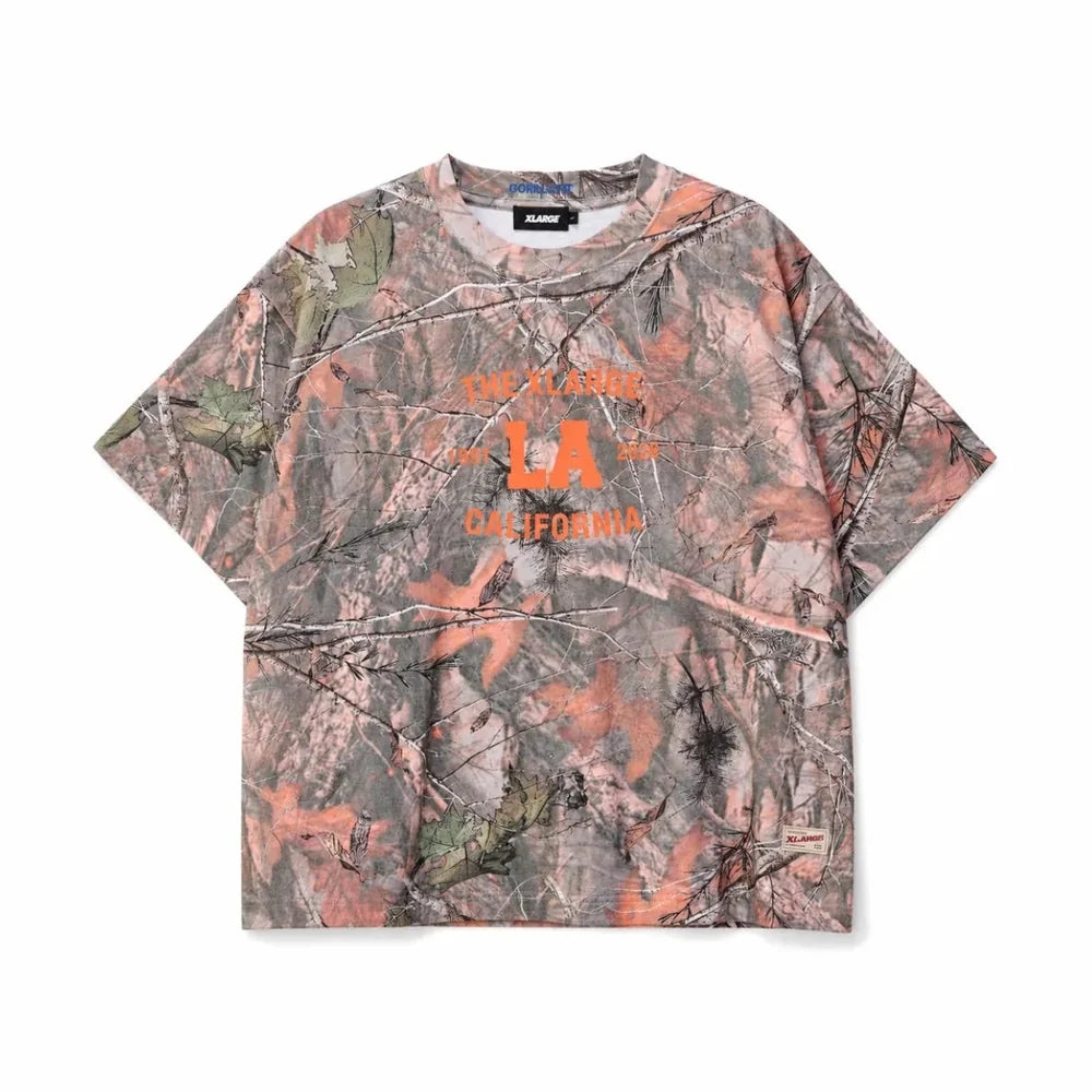 XLARGE LA Camo Gorilla Fit Tee - Real Tree Camo