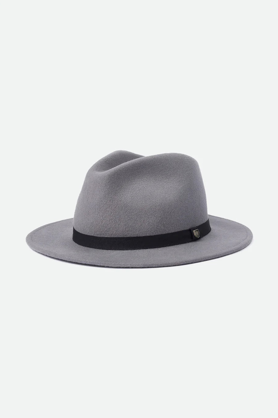 BRIXTON Messer Packable Fedora - Grey